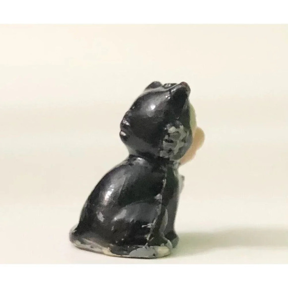 Vtg Marx Tinykins Hanna Barbera Pinocchio Figaro  Cat Mini Figure Hand Painted - Picture 4 of 12